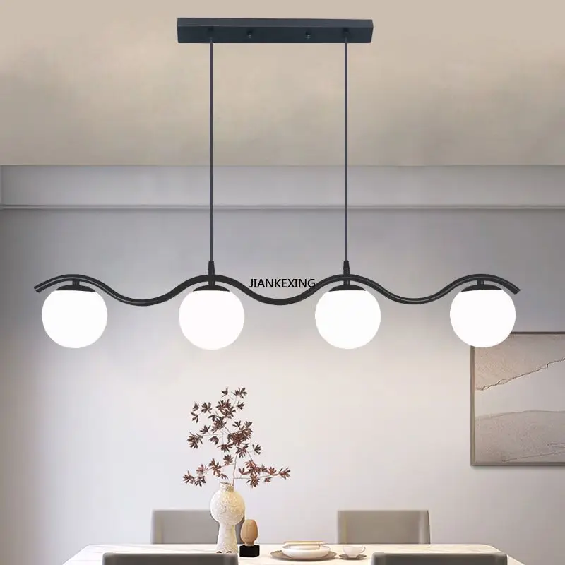 Modern Long Dining Pendant Lights Glass Lampshade Gold Black For Living Room Center Table Kitchen Chandelier House Decor Fixture
Modern Long Dining Pendant Lights Glass Lampshade Gold Black For Living Room Center Table Kitchen Chandelier House Decor Fixture