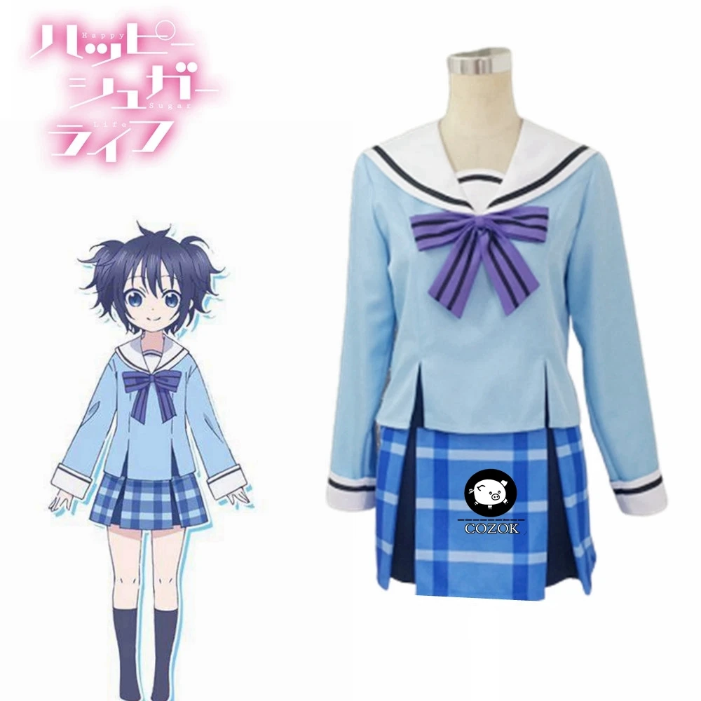 Костюм для косплея аниме Happy Sugar Life Koube Shio, Женский костюм для девочек JK, топ + юбка + галстук, полный комплект, размер на заказ
Костюм для косплея аниме Happy Sugar Life Koube Shio, Женский костюм для девочек JK, топ + юбка + галстук, полный комплект, размер на заказ