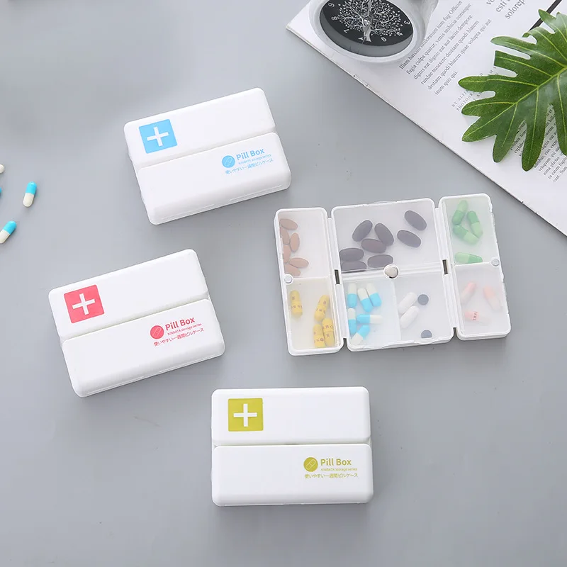 Travel portable split pack 7-cell medicine box with independent sealing foldable flap and medicine box with portable sealing
Travel portable split pack 7-cell medicine box with independent sealing foldable flap and medicine box with portable sealing