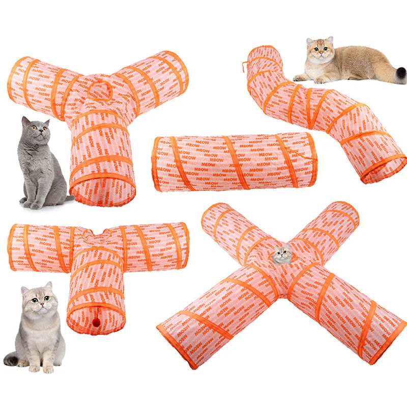 Foldable Cats Tunnel Pet Cat Toys Kitty Pet Training Interactive Fun Toy Tunnel Bored For Puppy Kitten Rabbit Play Tunnel
Foldable Cats Tunnel Pet Cat Toys Kitty Pet Training Interactive Fun Toy Tunnel Bored For Puppy Kitten Rabbit Play Tunnel