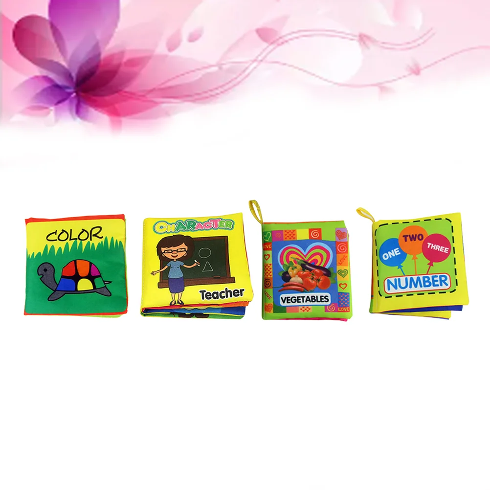 4 Pcs Early Educational Toy Cloth Book for Babies My First Fabric Book Touch Washable Activity Cloth Books Perfect for Toddlers
4 Pcs Early Educational Toy Cloth Book for Babies My First Fabric Book Touch Washable Activity Cloth Books Perfect for Toddlers