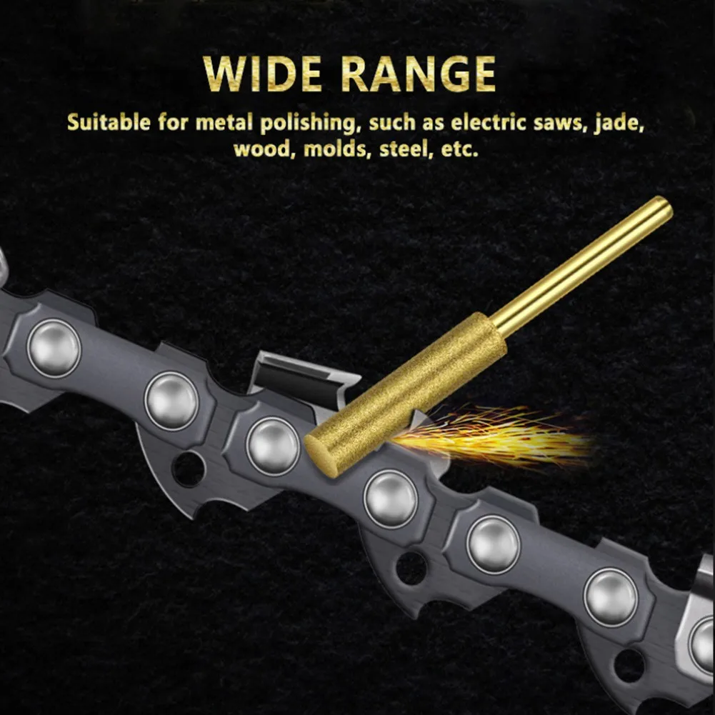 2Pc Diamond Chainsaw Sharpener Burr 4/4.8/5.5mm Grinder Chain Saw Drill Carving For Metal Jade Wood Molds Steel Grinding Tools
2Pc Diamond Chainsaw Sharpener Burr 4/4.8/5.5mm Grinder Chain Saw Drill Carving For Metal Jade Wood Molds Steel Grinding Tools