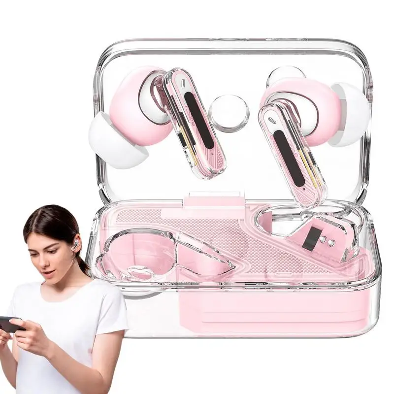 

Game Earphones Wireless Cordless In-Ear Headphones Stylish Earbud With Noise Reduction For Game Consoles E-Sports And Mobile