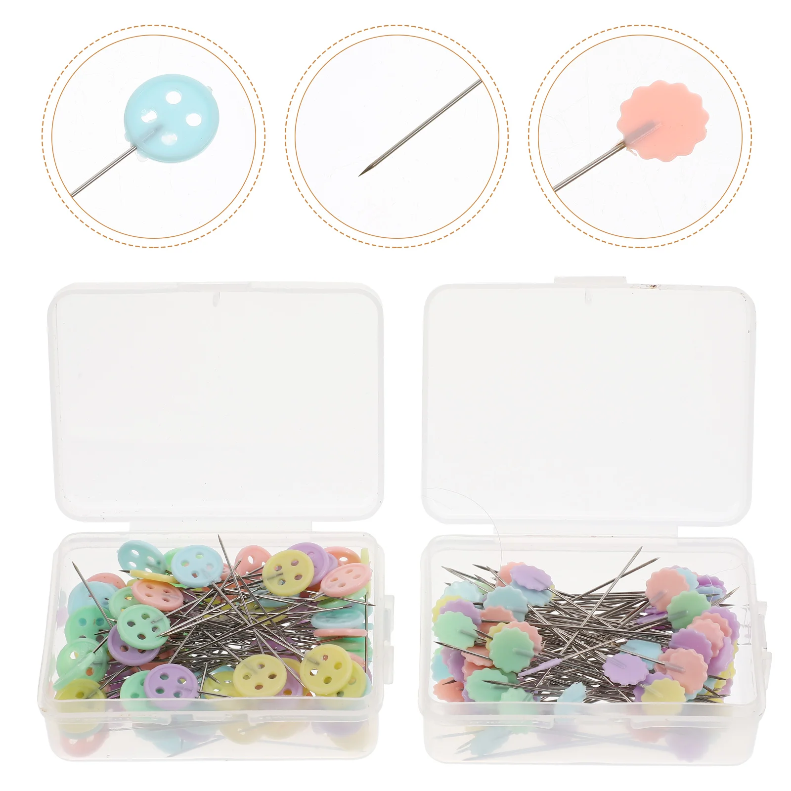 200 Pcs Wedding Bouquets Sewing Pins Durable Buckle Handicraft Short Hair Clip Cloth Miss
200 Pcs Wedding Bouquets Sewing Pins Durable Buckle Handicraft Short Hair Clip Cloth Miss