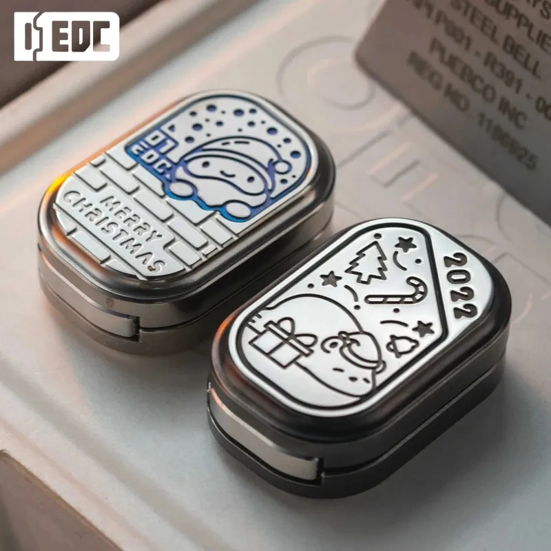 01EDC Fidget Slider Merry Chirstmas Mini Version 3 Layer Push Metal Toy Anti Stress Festival Gift LIMIT
01EDC Fidget Slider Merry Chirstmas Mini Version 3 Layer Push Metal Toy Anti Stress Festival Gift LIMIT