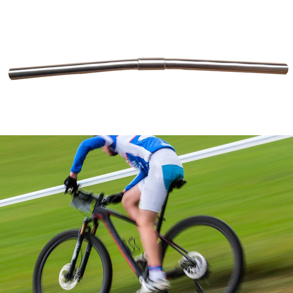 1pc Titanium Alloy Handbar 25.4mm 530/570mm Folding Bike Mountain Bike Handlebars Frosted For -Brompton Cycling Accessories
1pc Titanium Alloy Handbar 25.4mm 530/570mm Folding Bike Mountain Bike Handlebars Frosted For -Brompton Cycling Accessories