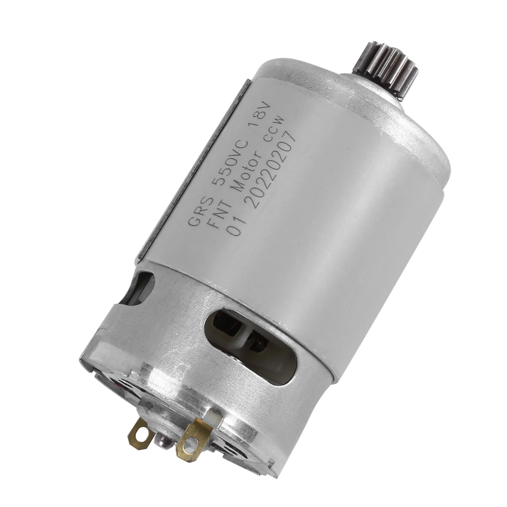 GRS550VC 14 Teeth DC Motor 21500-29000RPM Lithium Drill Motor DC 18V for Rechargeable Electric Saw Screwdriver
GRS550VC 14 Teeth DC Motor 21500-29000RPM Lithium Drill Motor DC 18V for Rechargeable Electric Saw Screwdriver