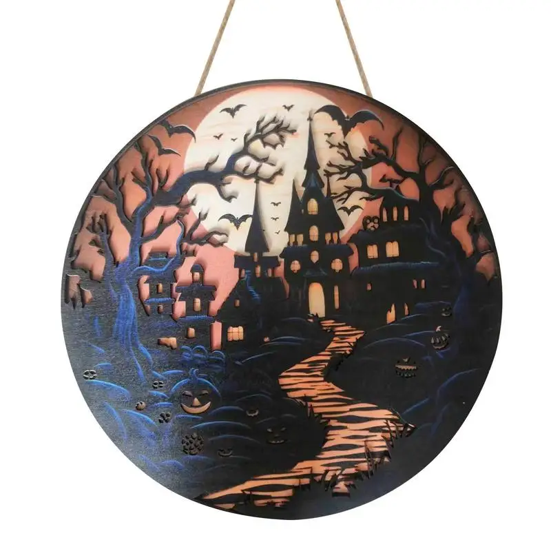 Halloween Glow Party Decoration Castle Pendant Window Door Home Ornaments Welcome Sign For Indoor/Outdoor
Halloween Glow Party Decoration Castle Pendant Window Door Home Ornaments Welcome Sign For Indoor/Outdoor
