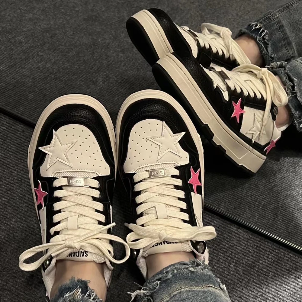 Sneakers Women Denim Skateboard Shoes Brand Design Thick Sole Star Sneakers Ladies Fashion Sport Tennis Zapatos De Mujer
Sneakers Women Denim Skateboard Shoes Brand Design Thick Sole Star Sneakers Ladies Fashion Sport Tennis Zapatos De Mujer