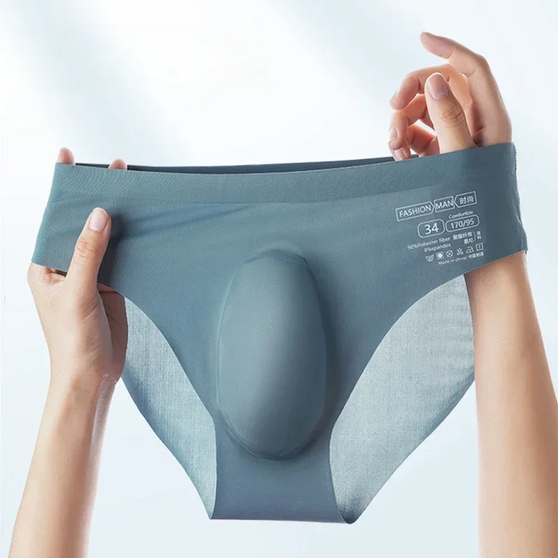 Ice Silk Sexy Underwear Men Briefs Seamless Breathable Panties Men Bikini Solid Seamless Soft Underwear Translucent Male Panties
Ice Silk Sexy Underwear Men Briefs Seamless Breathable Panties Men Bikini Solid Seamless Soft Underwear Translucent Male Panties