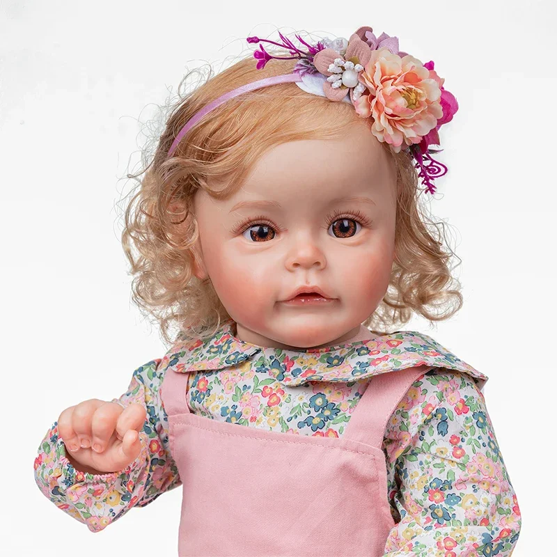 Кукла реборн с ручной росписью, 60 см, кукла принцесса Сью-Sue 3D Skin Tone, коллекционная Художественная кукла, подарки для девочек
Кукла реборн с ручной росписью, 60 см, кукла принцесса Сью-Sue 3D Skin Tone, коллекционная Художественная кукла, подарки для девочек