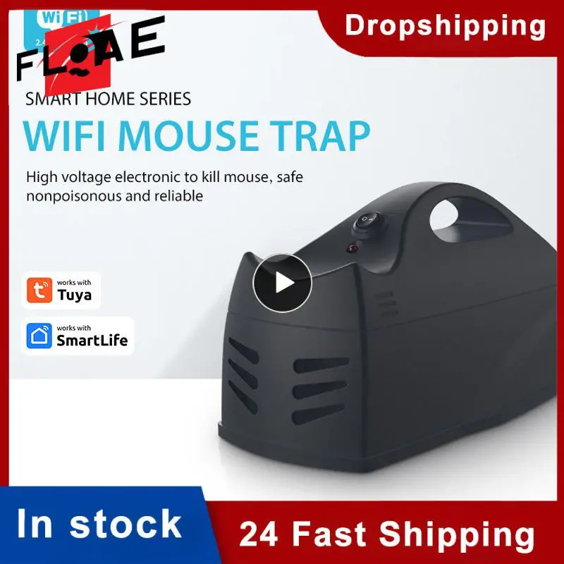 

Ловушка для мыши черная с Wi-Fi, 2,4 ГГц