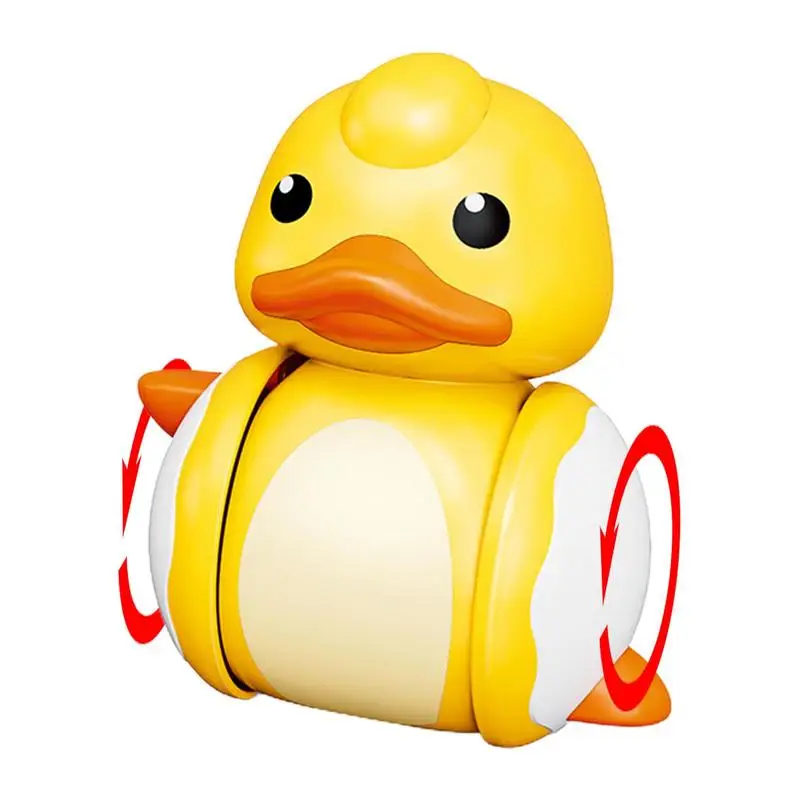 

Small Duck Toy Tumblers Bath Toy Duck Slide Toy Duck Tumblers Toy Duck Push Toy Bathtub Toy Duck Early Education Puzzle Toy