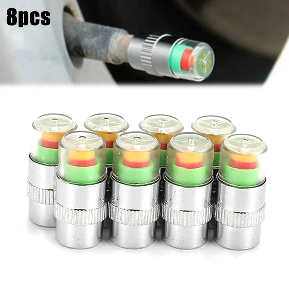 8pcs Motorcycle Car Tire Pressure Monitor Valve Cap Sensor Indicator Eye-Alert Auto Tire Pressure Inspection Tool Tire Valve
8pcs Motorcycle Car Tire Pressure Monitor Valve Cap Sensor Indicator Eye-Alert Auto Tire Pressure Inspection Tool Tire Valve