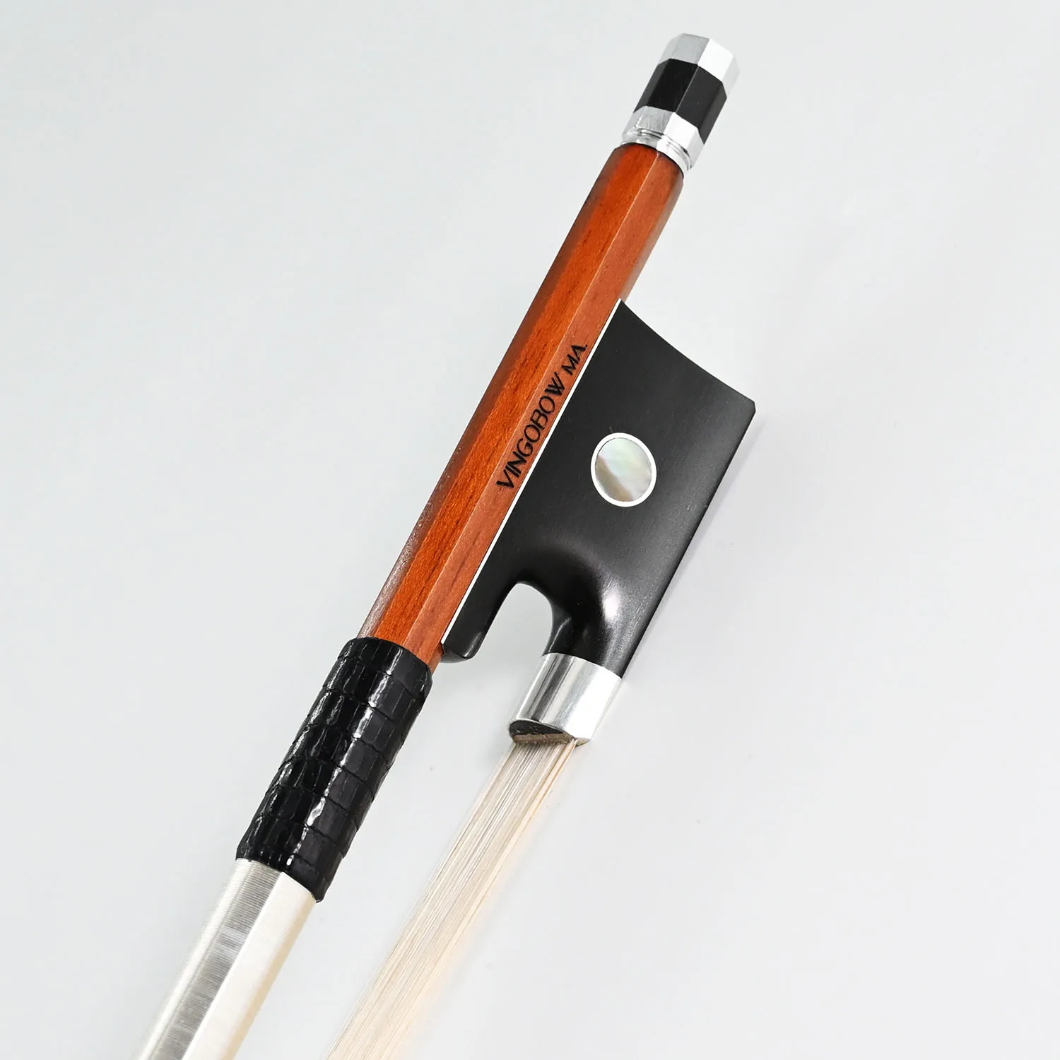 880V 4/4 Full Size Master Pernambuco VIOLIN BOW Ebony Frog with 100% Silver Natural Horsehair Straight Violin Parts Accessories
880V 4/4 Full Size Master Pernambuco VIOLIN BOW Ebony Frog with 100% Silver Natural Horsehair Straight Violin Parts Accessories