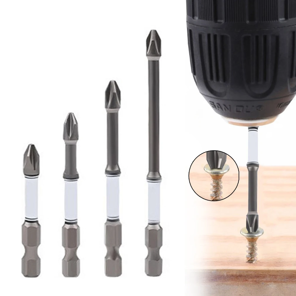 4pcs Anti Slip Magnetic Batch Head Impact Bits PH2 Cross Screwdriver Bit Hex Shank Screwdrivers Bit 50mm 65mm 75mm 100mm
4pcs Anti Slip Magnetic Batch Head Impact Bits PH2 Cross Screwdriver Bit Hex Shank Screwdrivers Bit 50mm 65mm 75mm 100mm