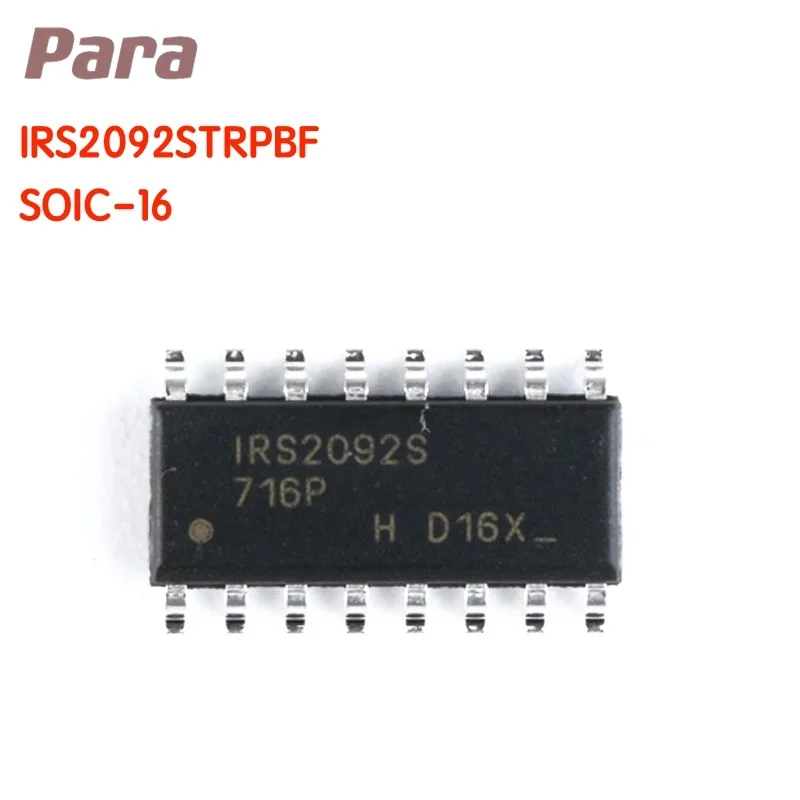 10/1pcs IRS2092STRPBF IRS2092S IRS2092SPBF IRS2092 SOIC-16 High-performance Class D Mono Audio Amplifier Driver IC New Chip
10/1pcs IRS2092STRPBF IRS2092S IRS2092SPBF IRS2092 SOIC-16 High-performance Class D Mono Audio Amplifier Driver IC New Chip