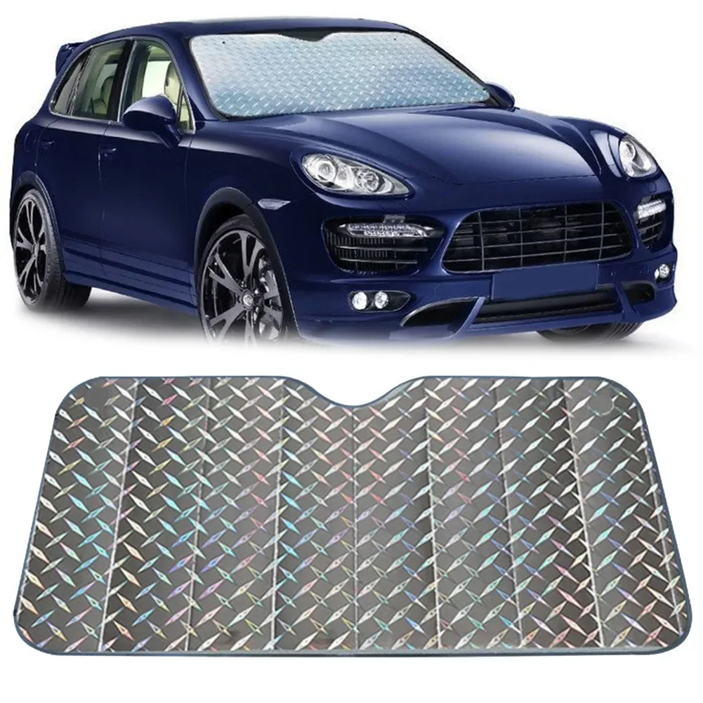 High Quality Sun Shade Front Glass Jumbo Protection Reflective Cover Foldable Folding Visor 130*60cm Windshield
High Quality Sun Shade Front Glass Jumbo Protection Reflective Cover Foldable Folding Visor 130*60cm Windshield