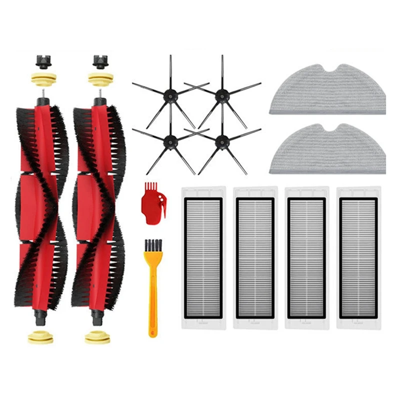 For Xiaomi Roborock S5 S6 Max Pure E4 E5 T6 T4 Vacuum Cleaner Spare Parts Main Side Brush Mop Cloth
For Xiaomi Roborock S5 S6 Max Pure E4 E5 T6 T4 Vacuum Cleaner Spare Parts Main Side Brush Mop Cloth