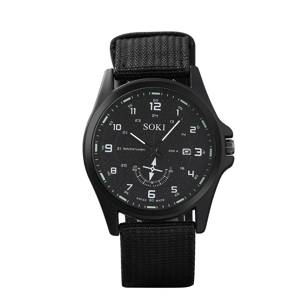 2023 New Fashion Men Sports Wrist Watches Canvas Strap Fabric Watch Mens Army Military Quartz Watch Men Clock Relogio Masculino
2023 New Fashion Men Sports Wrist Watches Canvas Strap Fabric Watch Mens Army Military Quartz Watch Men Clock Relogio Masculino