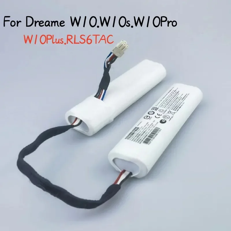 Оригинальная батарея для робота-уборщика Dreame W10 W10s W10Pro W10Plus RLS6TAC, 6400 мАч, 14.4В 
Оригинальная батарея для робота-уборщика Dreame W10 W10s W10Pro W10Plus RLS6TAC, 6400 мАч, 14.4В