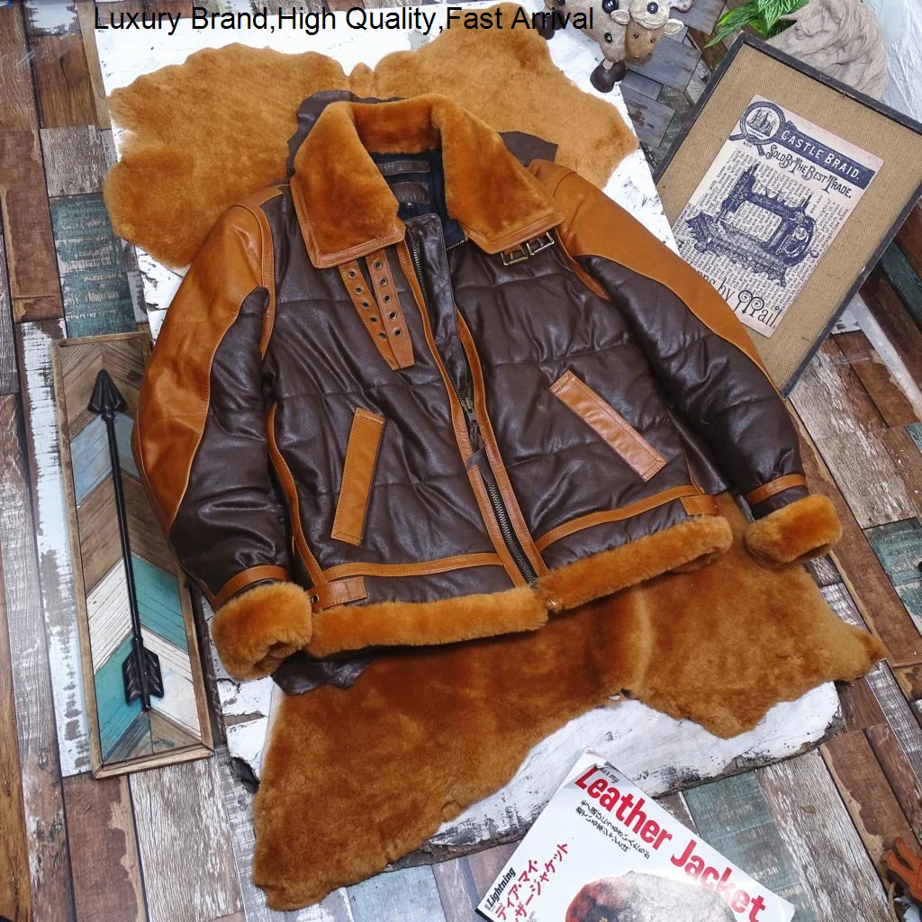 force Air B3 fur cotton-padded jacket in Tuscany Italy ultra-thin elastic skin with leather coat
force Air B3 fur cotton-padded jacket in Tuscany Italy ultra-thin elastic skin with leather coat