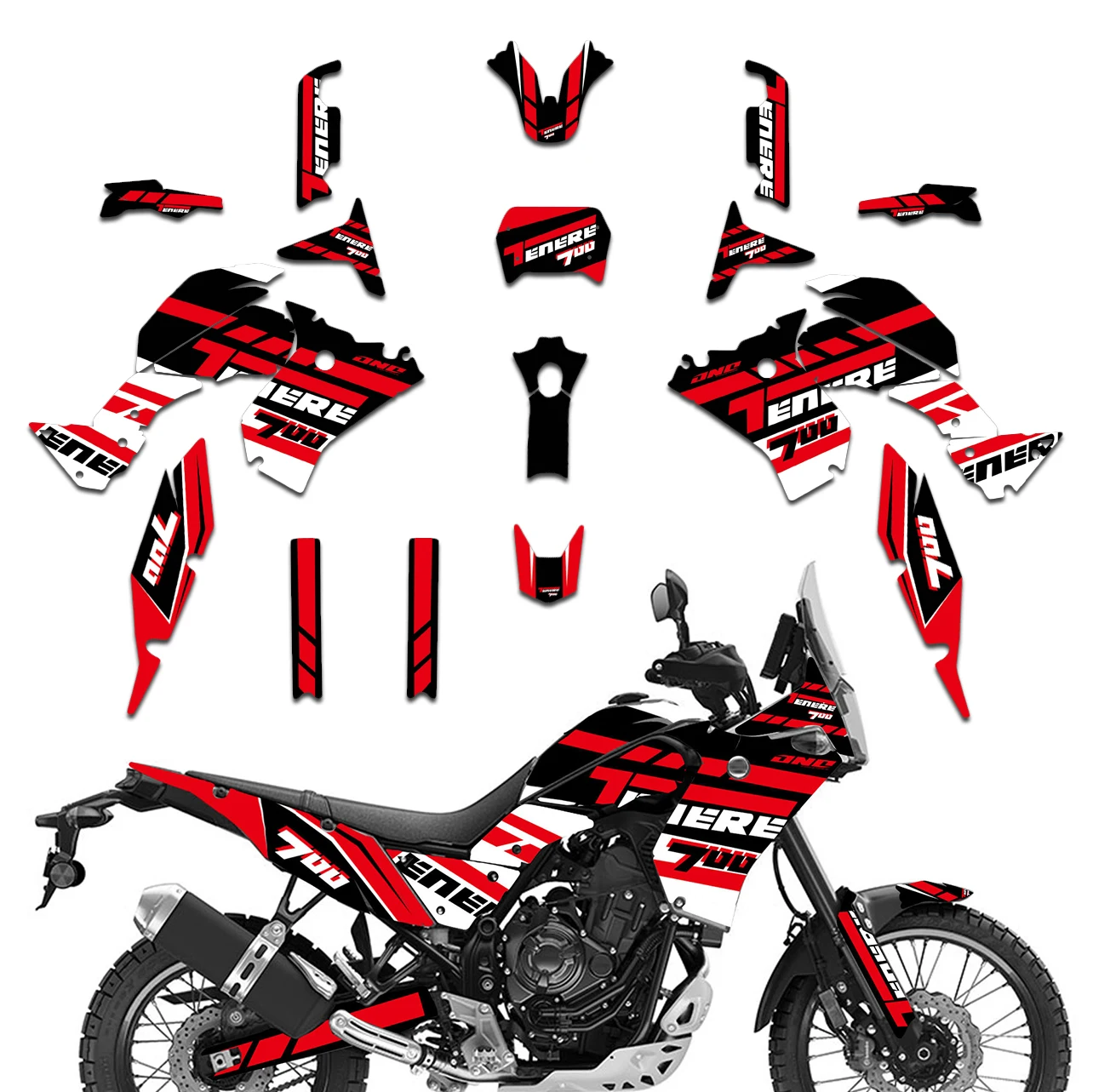 For Yamaha Tenere 700 Motorcycle Vinyl Decal Decals Graphics Stickers for Yamaha Tenere 700 T700 XTZ700 2019 2020 2021 2022 2023
For Yamaha Tenere 700 Motorcycle Vinyl Decal Decals Graphics Stickers for Yamaha Tenere 700 T700 XTZ700 2019 2020 2021 2022 2023