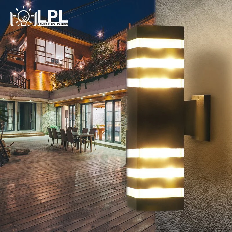 LED Outdoor Wall Lamp Light Control Sensor Double Head Up and Down Lighting Outdoor Wall Lamp Garden Balcony Lighting Wall Lamp
LED Outdoor Wall Lamp Light Control Sensor Double Head Up and Down Lighting Outdoor Wall Lamp Garden Balcony Lighting Wall Lamp