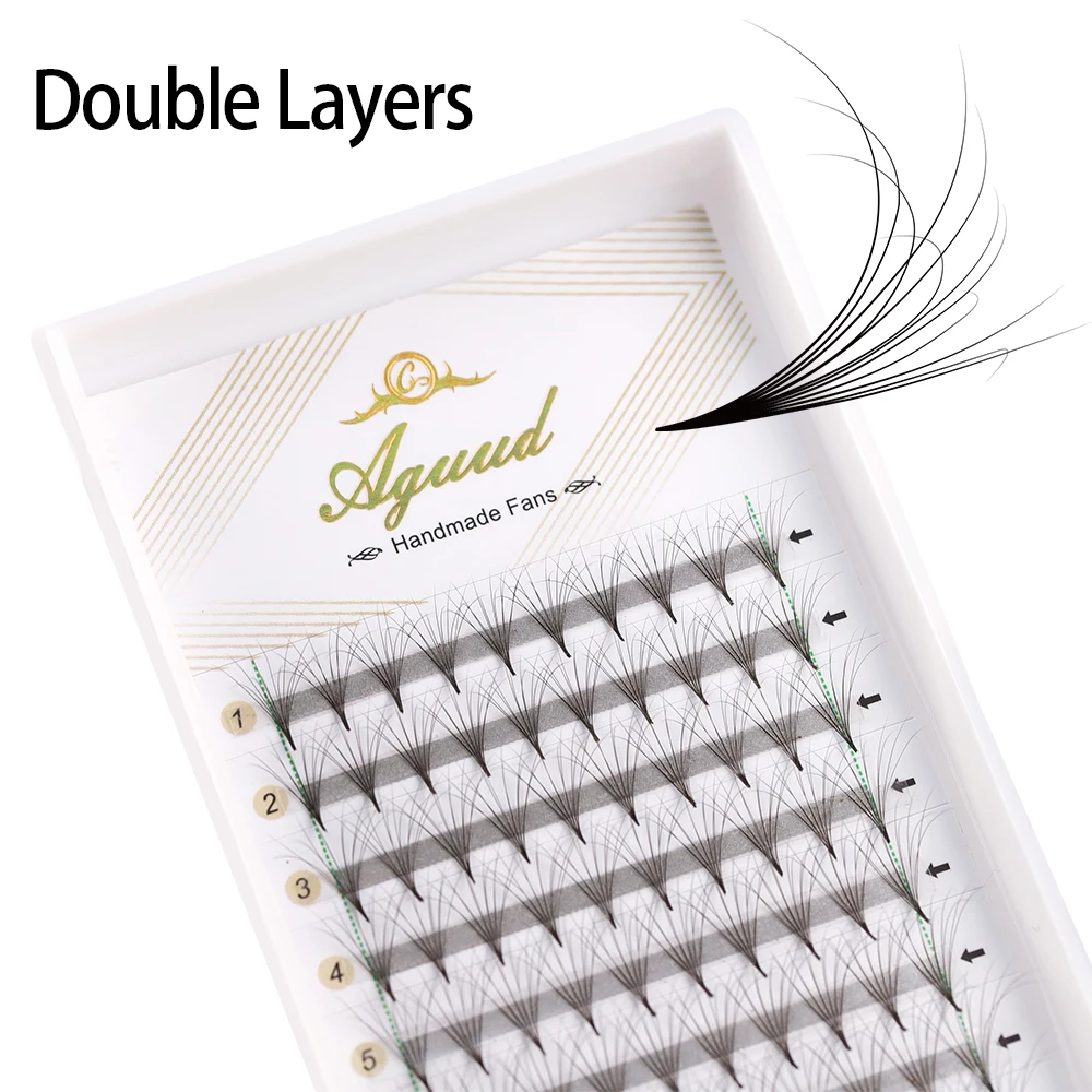 Lash Factory Directly Supply Double Layers Promade Fans Volume Lashes Pointy Base Eyelash Extensions Supplies Narrow Fan Lash
Lash Factory Directly Supply Double Layers Promade Fans Volume Lashes Pointy Base Eyelash Extensions Supplies Narrow Fan Lash