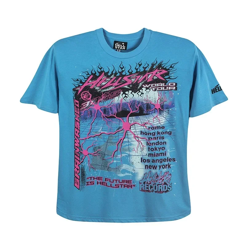 American High Street Trendy Brand T-shirt 2024 Spring/Summer Versatile Short Sleeve Hellstar Future Short Sleeve
American High Street Trendy Brand T-shirt 2024 Spring/Summer Versatile Short Sleeve Hellstar Future Short Sleeve