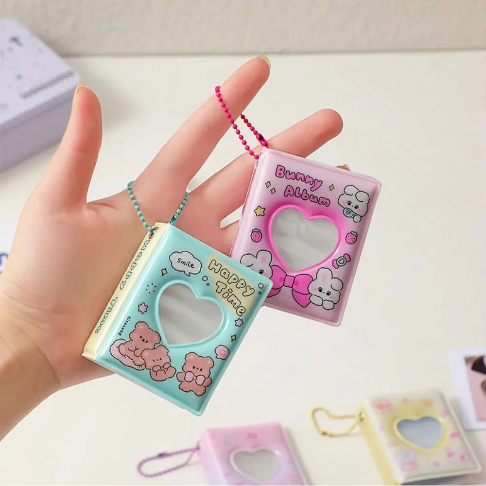 2 Inch Pendant Photo Album PVC Transparent Card Name Card Storage Photo Album Heart Binder Pocket Photo Holder Collector Book
2 Inch Pendant Photo Album PVC Transparent Card Name Card Storage Photo Album Heart Binder Pocket Photo Holder Collector Book