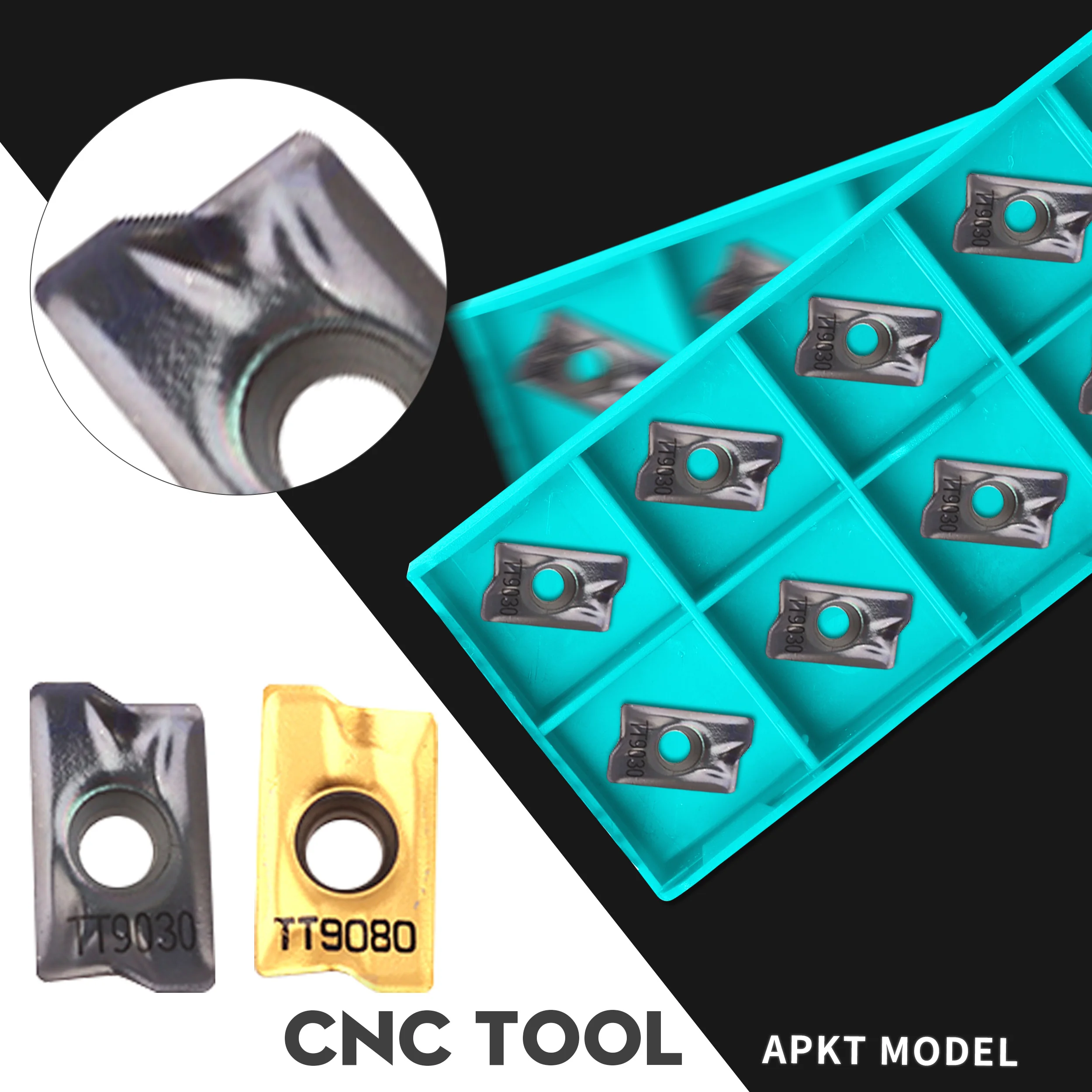 10pcs APKT1705 PER-EM TT9080 TT9030 CNC lathe tool high strength carbide alloy milling insert High-quality milling turning tools
10pcs APKT1705 PER-EM TT9080 TT9030 CNC lathe tool high strength carbide alloy milling insert High-quality milling turning tools