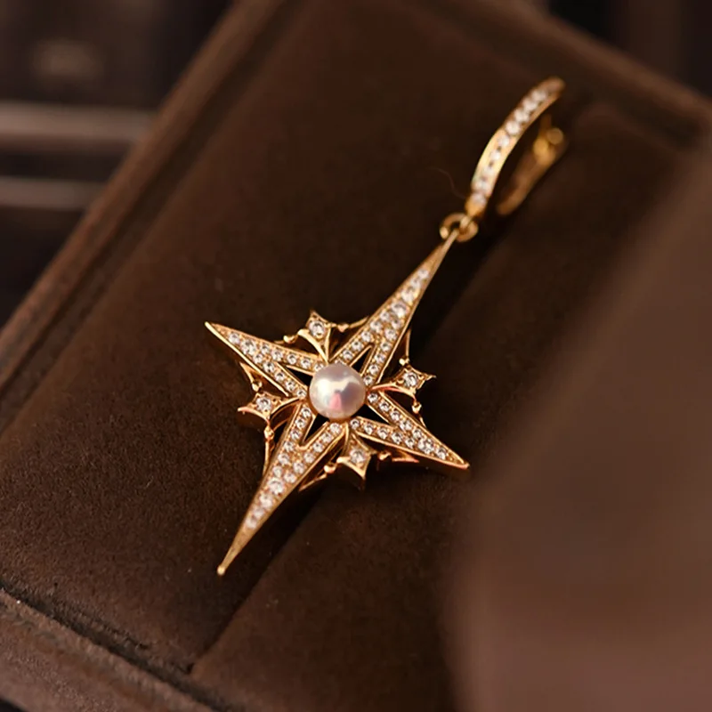 Four wild stars fashion OL geometric hexagram senior design sense of French temperament pearl stud earrings with jewelry MEP004
Four wild stars fashion OL geometric hexagram senior design sense of French temperament pearl stud earrings with jewelry MEP004