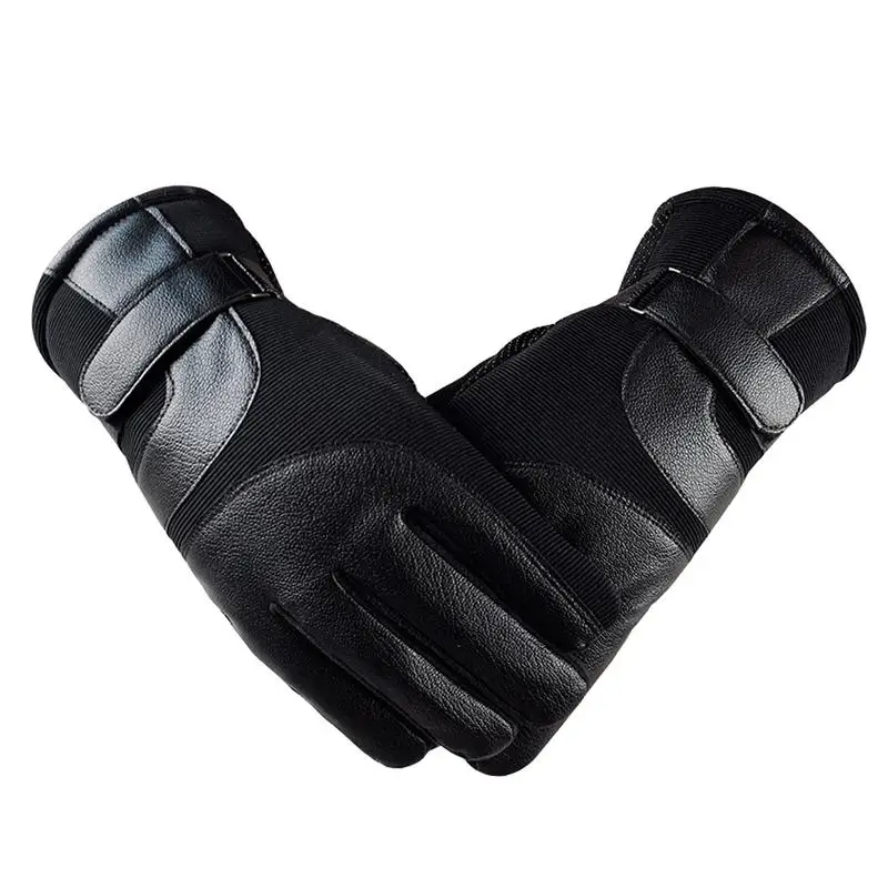 Gloves Touchscreen PU Leather Warm Windproof Waterproof Gloves Anti Slip Heated Gloves Hands Warm Thermal Gloves For Hiking
Gloves Touchscreen PU Leather Warm Windproof Waterproof Gloves Anti Slip Heated Gloves Hands Warm Thermal Gloves For Hiking