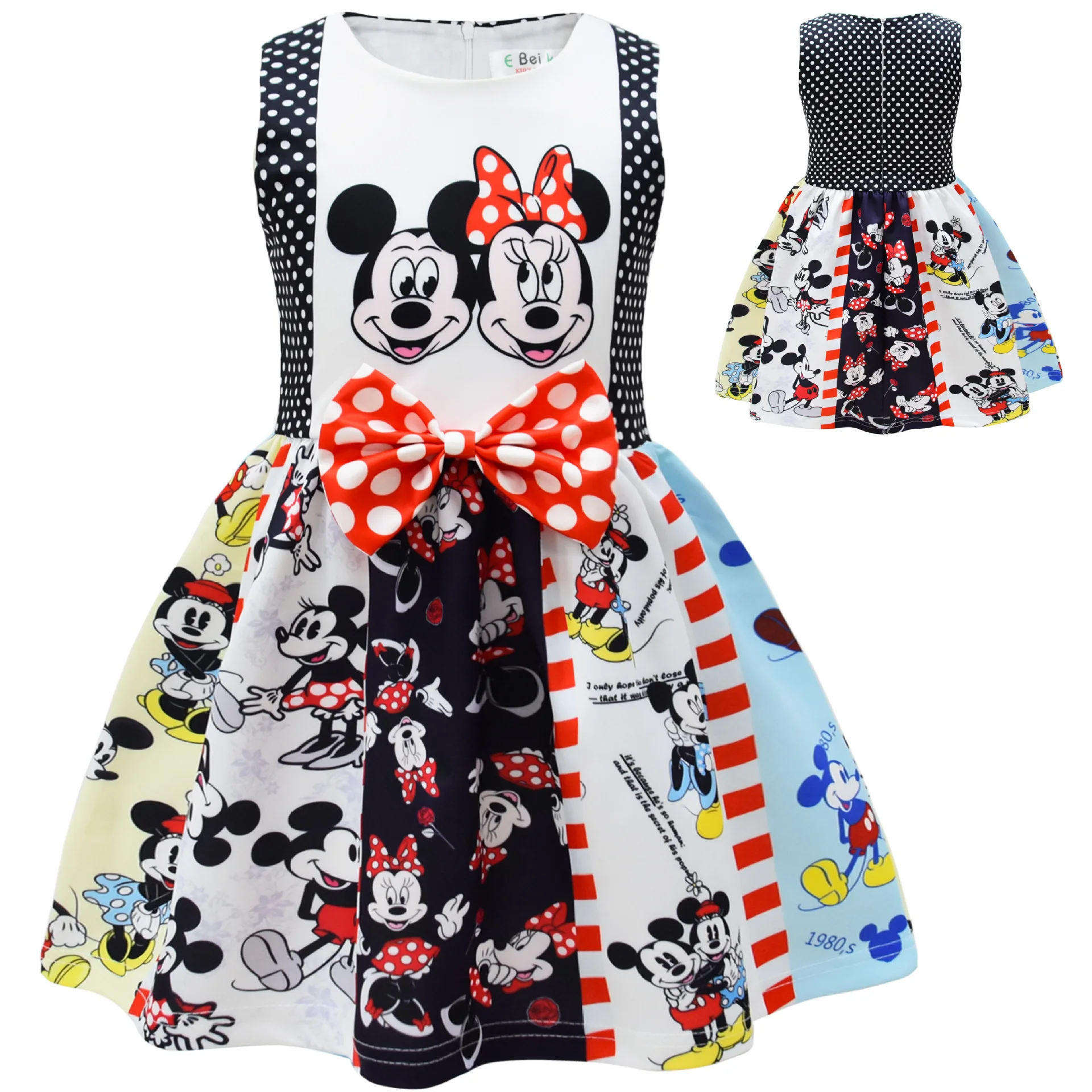 2024 Disney Source New Digital Printed Mickey Mouse Girl Dress Girl Bow Dress Kids Dresses for Girls Birthday Party Costume
2024 Disney Source New Digital Printed Mickey Mouse Girl Dress Girl Bow Dress Kids Dresses for Girls Birthday Party Costume