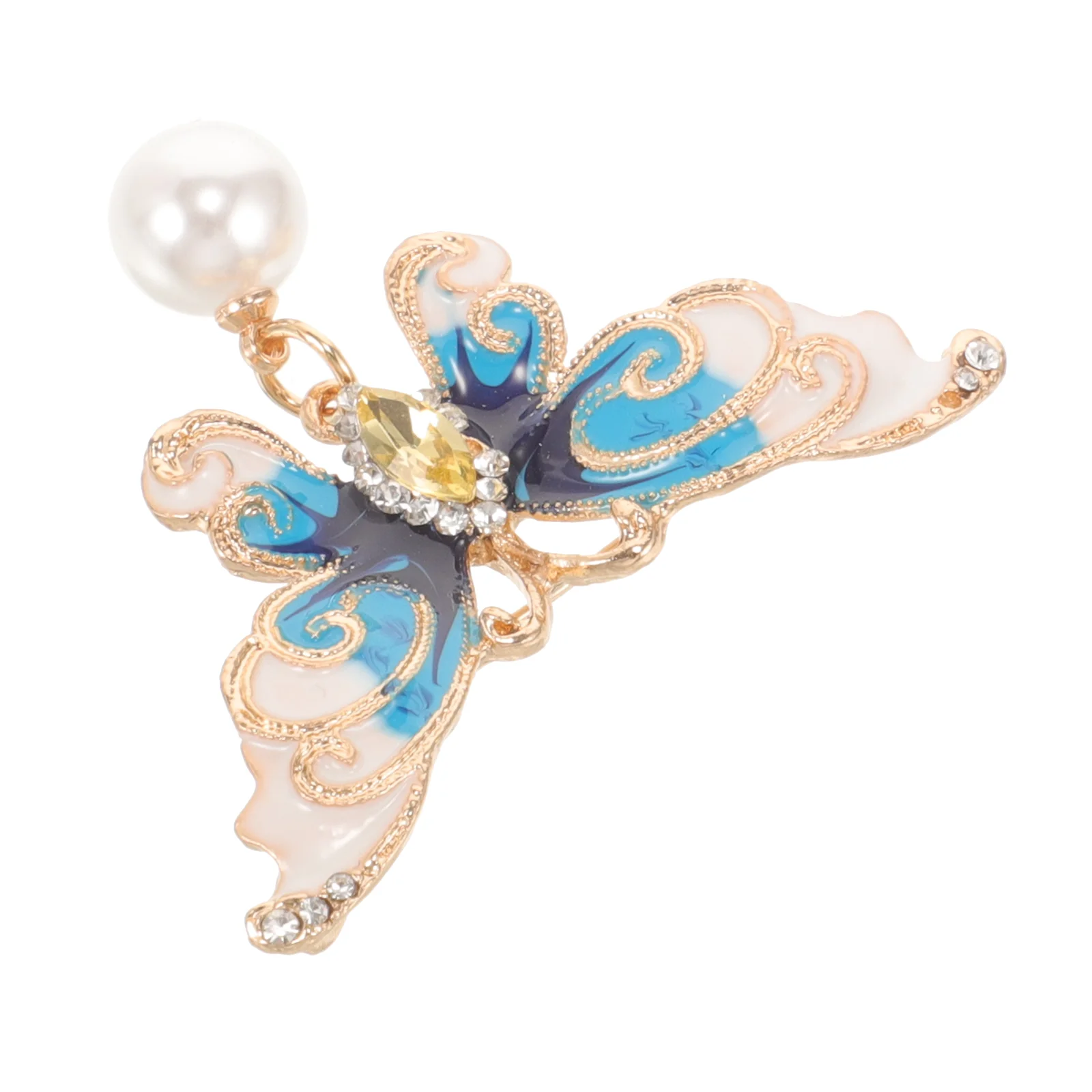 

Butterfly Brooch Women Colorful Pins For Brooches Ladies Accessories Shawl Collar Zinc Alloy Miss Hat