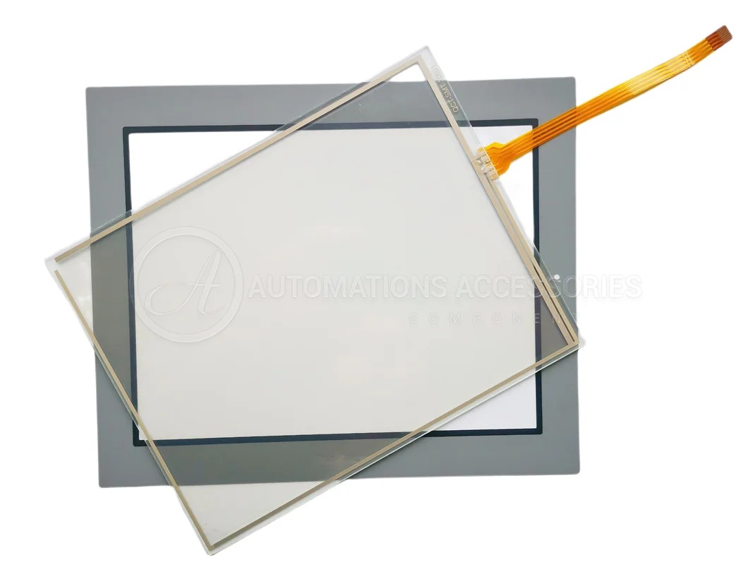 

New 10.4-inch resistance 8-wire AST3501-T1-AF Touch operation panel AST3501-T1-D24 Protective film 3580208-01/02 touch screen gl