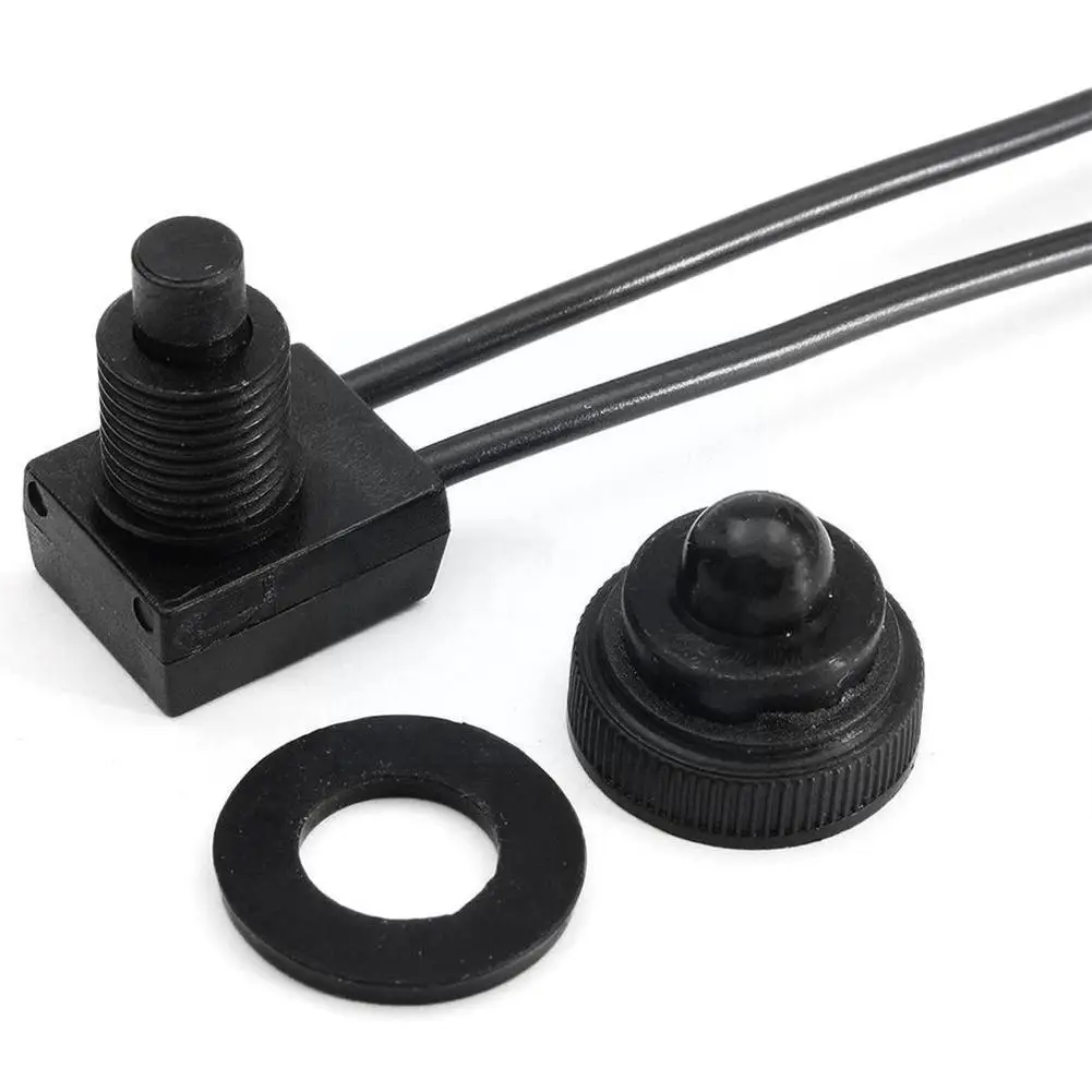 1pcs Waterproof Push-button On-off Switch Motorcycle Guide Outdoor Lights Line Button Emergency Automobile Switch Lighting J4D6
1pcs Waterproof Push-button On-off Switch Motorcycle Guide Outdoor Lights Line Button Emergency Automobile Switch Lighting J4D6