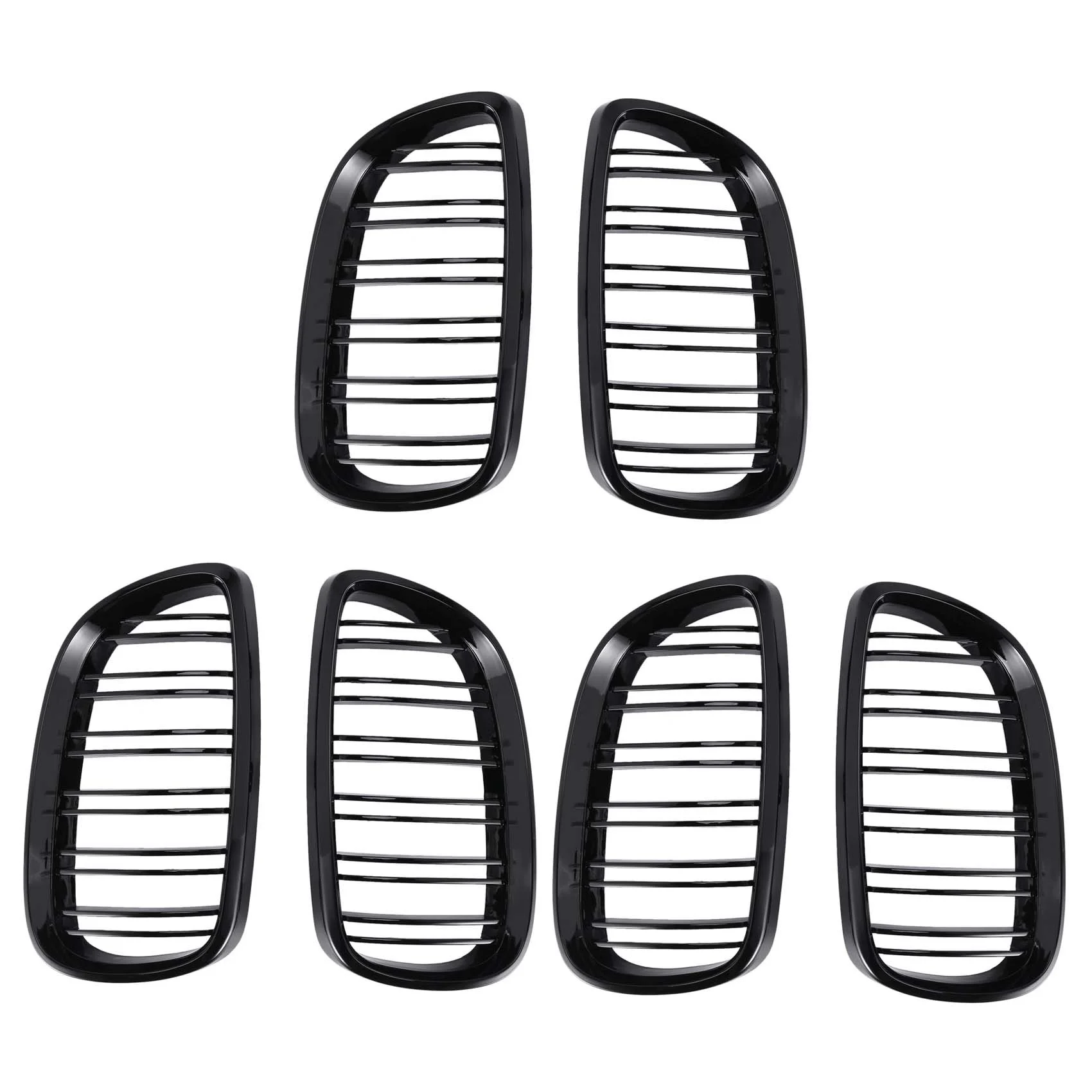 6Pcs Front Bumper Kidney Twin Fins Sport Grill Grille for BMW E92 E93 M3 2006-2009 08-13 3-Series M3(E92/E93) 07-10
6Pcs Front Bumper Kidney Twin Fins Sport Grill Grille for BMW E92 E93 M3 2006-2009 08-13 3-Series M3(E92/E93) 07-10
