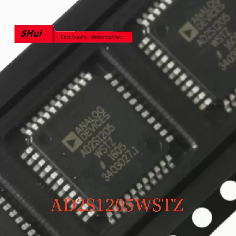 

10 шт., AD2S1205WSTZ, AD2S1205, 1205 LQFP-44, 12-битный R/D конвертер имеет встроенный ориентировочный генераторный чип.