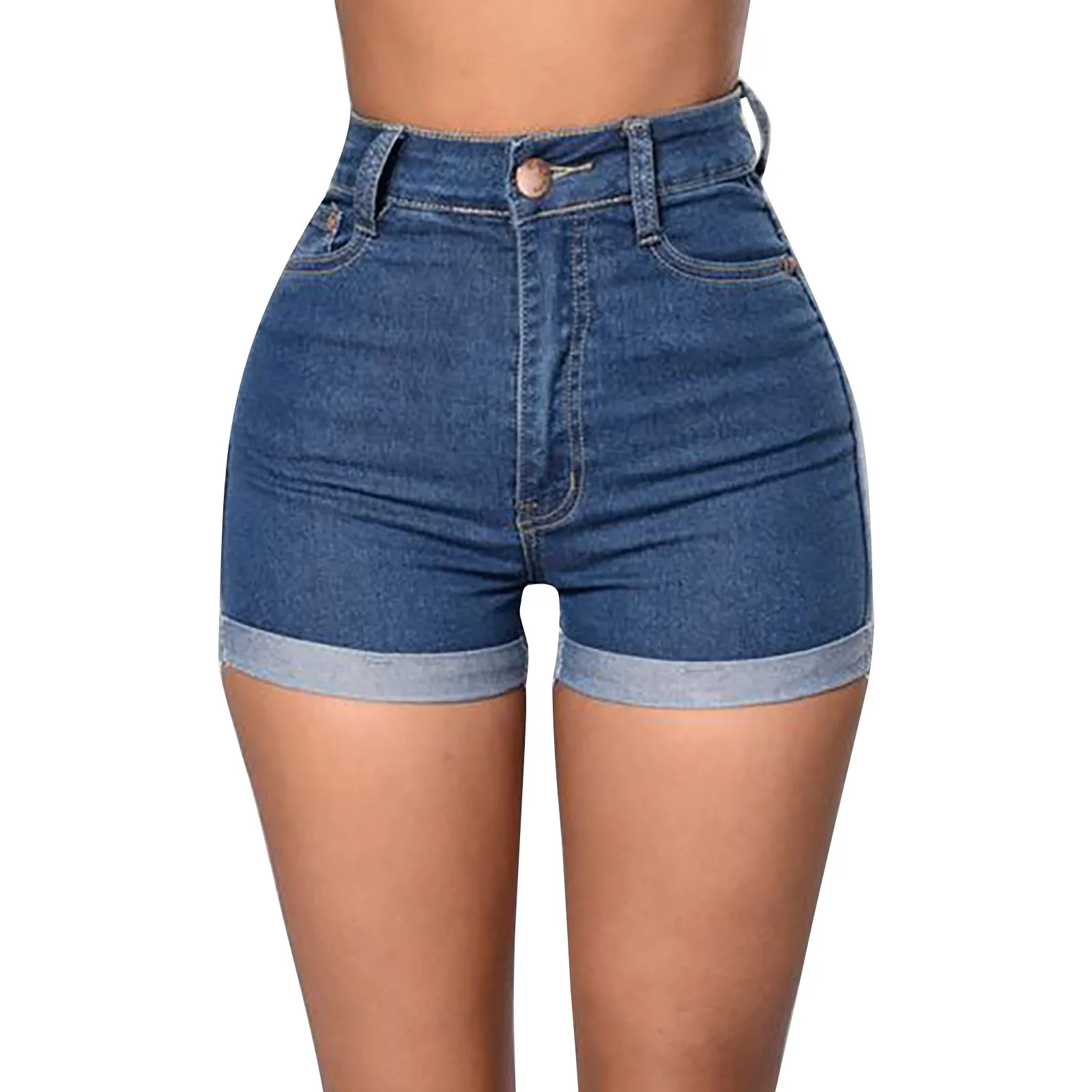 

New Women Sexy Zipper Denim Shorts High Waisted Skinny Jeans Mini Hot Short Pants Mujer Spring Summer Casual Comfy Cortos