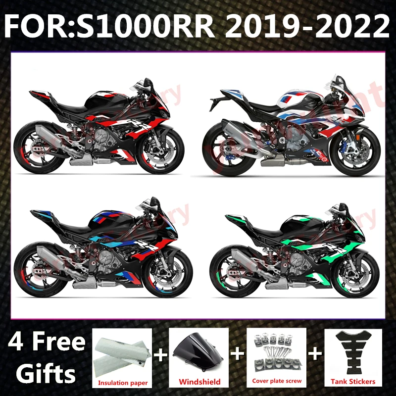 

NEW ABS Motorcycle fairings kit fit For BMW S1000RR S 1000 S1000 RR M1000 2019 2020 2021 2022 full fairing kit bodywork set zxmt