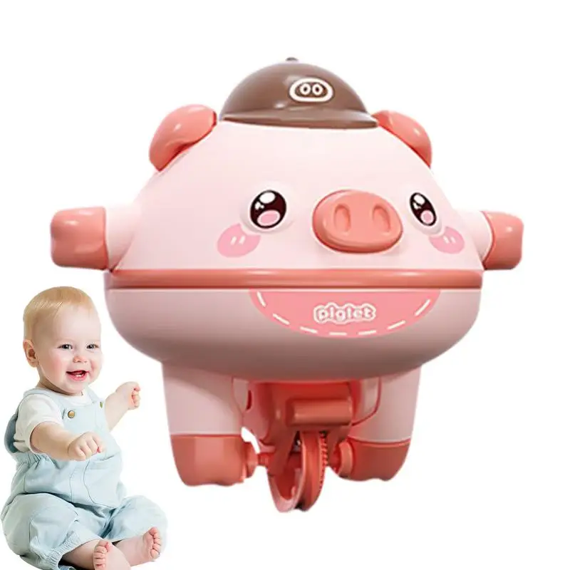 

Fingertip Gyroscope Balance Robot Cute Pig Walking Tightrope Fingertip Gyroscope Spinner Car Tightrope Walking Pig Gyroscope Toy