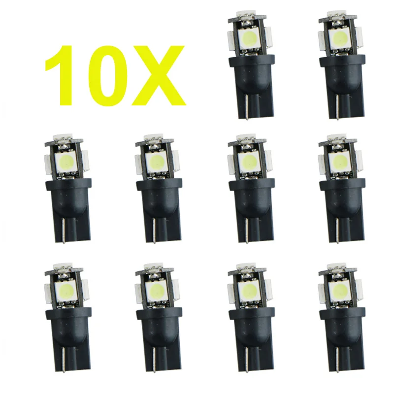 10PCS 12V Led T10 W5W 5050 Car Light COB Glass 6000K White Blue Auto Automobiles License Plate Lamp Dome Read DRL Bulb Style
10PCS 12V Led T10 W5W 5050 Car Light COB Glass 6000K White Blue Auto Automobiles License Plate Lamp Dome Read DRL Bulb Style
