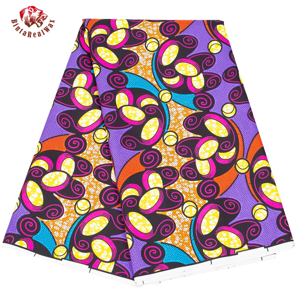 BintaRealWax African Print Wax Fabric Purple Ankara Dress Sewing Polyester Material Cloth for Handworking FP6459
BintaRealWax African Print Wax Fabric Purple Ankara Dress Sewing Polyester Material Cloth for Handworking FP6459