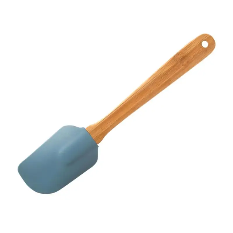 Silicone Jar Spatula Food Grade Silicone Cooking Spatula Kitchen Tool With Bamboo Handle For Mixing Baking & Cooking
Silicone Jar Spatula Food Grade Silicone Cooking Spatula Kitchen Tool With Bamboo Handle For Mixing Baking & Cooking