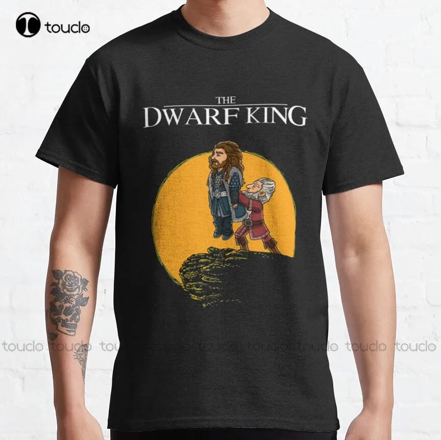 The Dwarf King Classic T-Shirt Short Sleeve Shirts For Men Cotton Outdoor Simple Vintag Casual Tee Shirts Make Your Design Retro
The Dwarf King Classic T-Shirt Short Sleeve Shirts For Men Cotton Outdoor Simple Vintag Casual Tee Shirts Make Your Design Retro