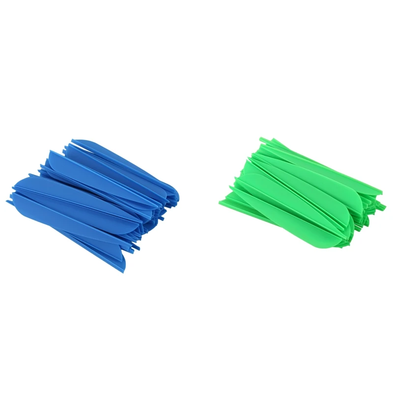 Стрелы лопасти 4-дюймовые пластиковые перо Fletching для DIY стрельбы из лука стрелы 100 упаковка (синие и зеленые)
Стрелы лопасти 4-дюймовые пластиковые перо Fletching для DIY стрельбы из лука стрелы 100 упаковка (синие и зеленые)