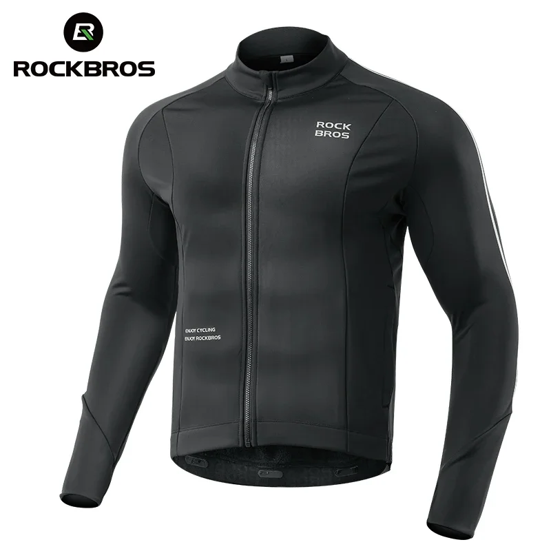 

Флисовая веломайка ROCKBROS, верхняя одежда с длинным рукавом для горных велосипедов, ветрозащитная одежда для осени и зимы