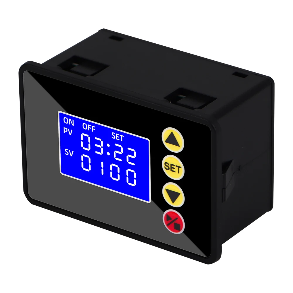 

Programmable Microcomputer time controller DC12V/24V AC110V/220V Digital Timer Delay Switch Control Module On/Off Switch